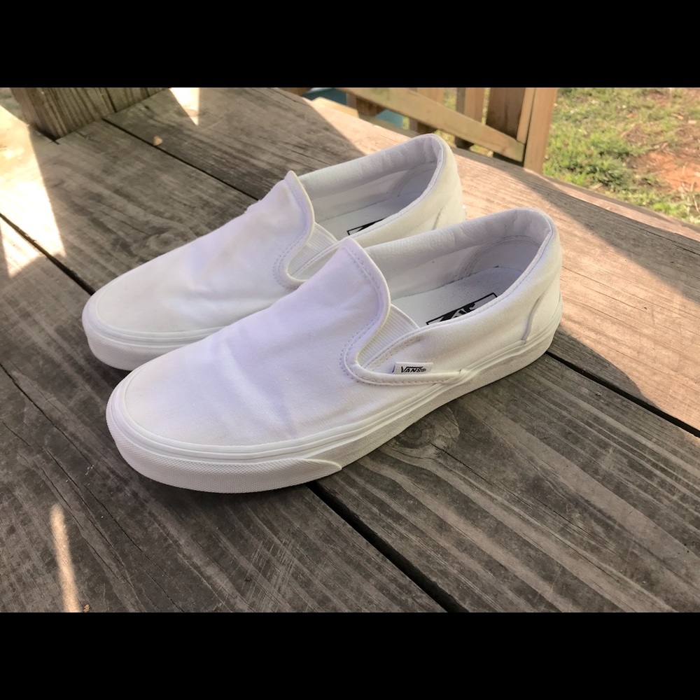 White Vans 6.5/8.0